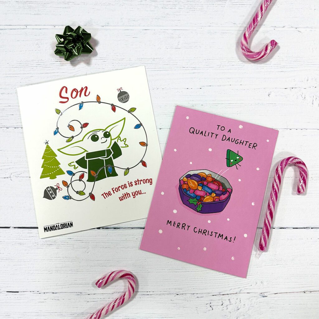 Christmas Son and Daughter cards