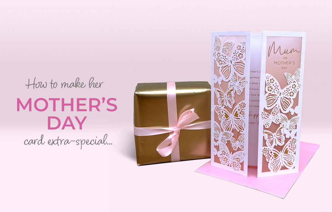 Mother's Day card and gift