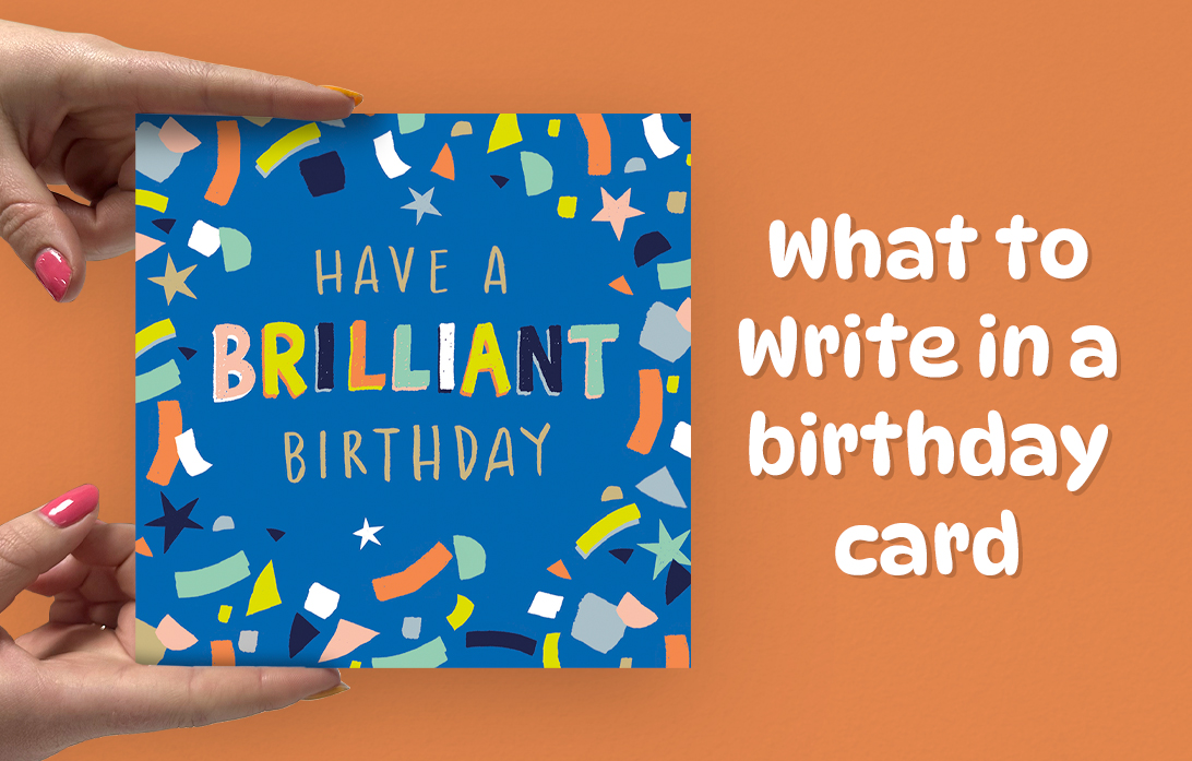 What to write in a birthday card