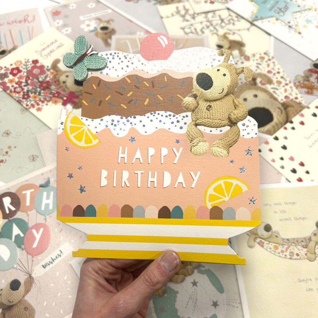 boofle birthday card