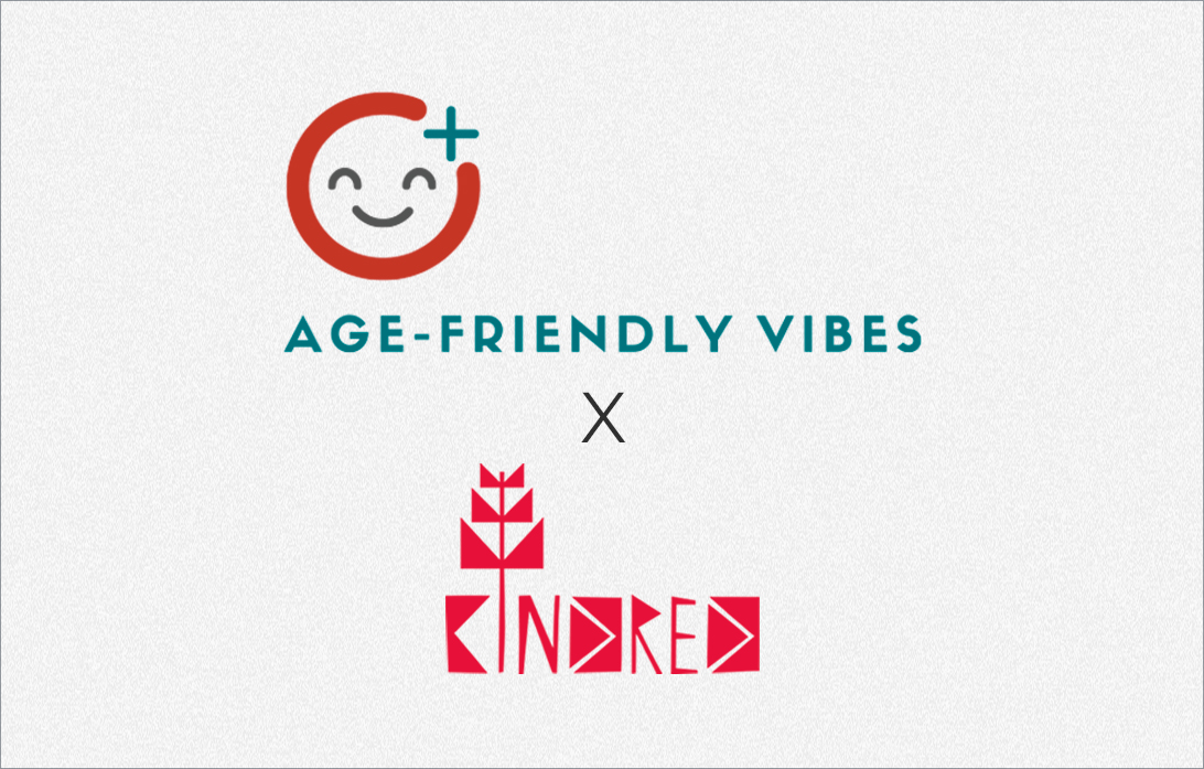 Age friendly vibes card range with UK Greetings brand Kindred