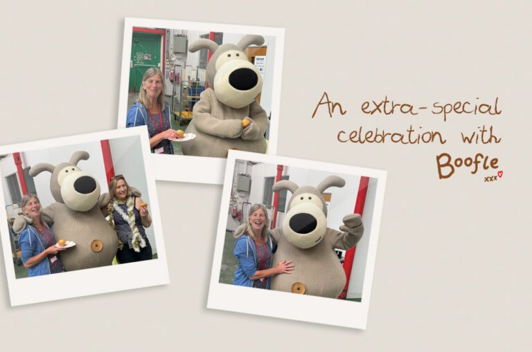 An extra-special celebration with Boofle!